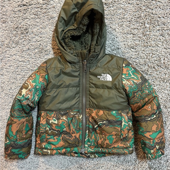 The North face fullzip hooded jacket toddler 2T